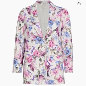 Cami NYC Owen Floral Women's Blazer - Pink and Blue